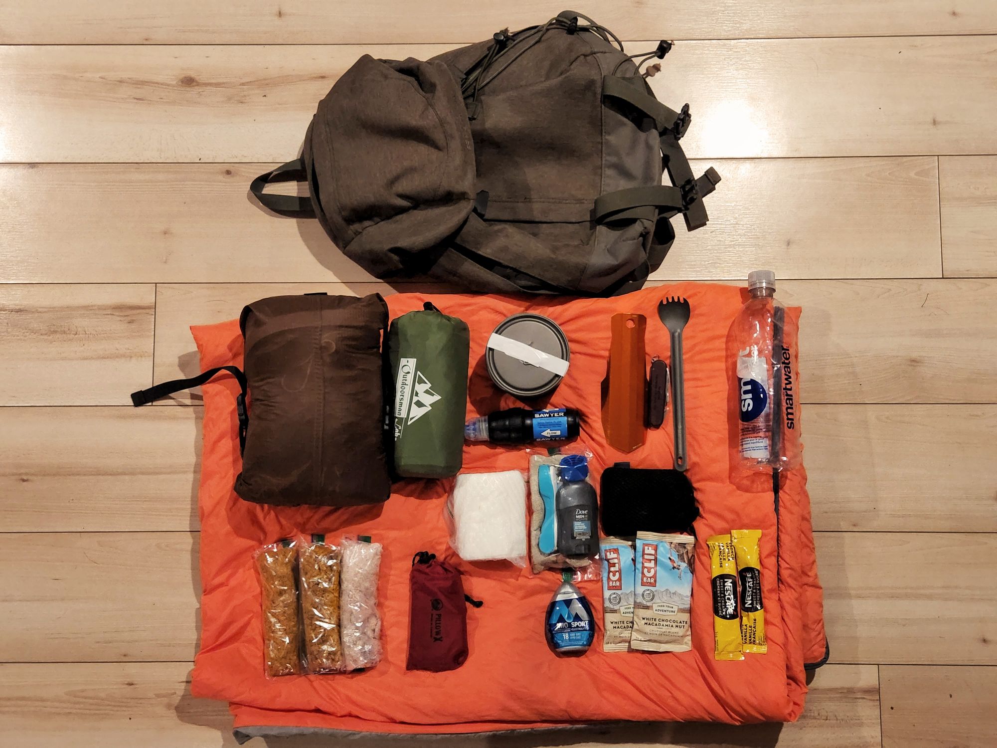 20L Backpacking Challenge