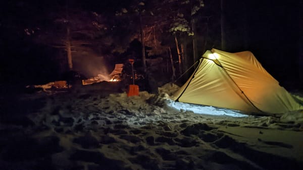 1-4-2022 Tee Harbor Extreme Blizzard Campout